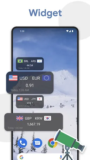 ภาพหน้าจอของ RateX Currency Converter
