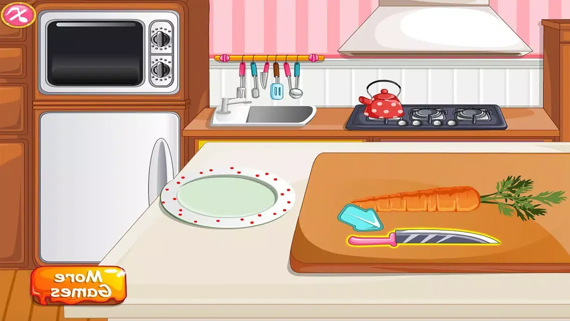 Ảnh chụp màn hình của Thanksgiving Cake free Cooking games for girls