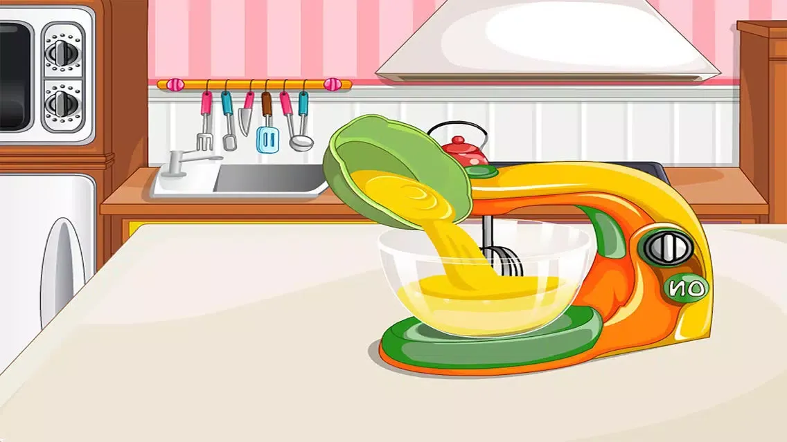 Ảnh chụp màn hình của Thanksgiving Cake free Cooking games for girls