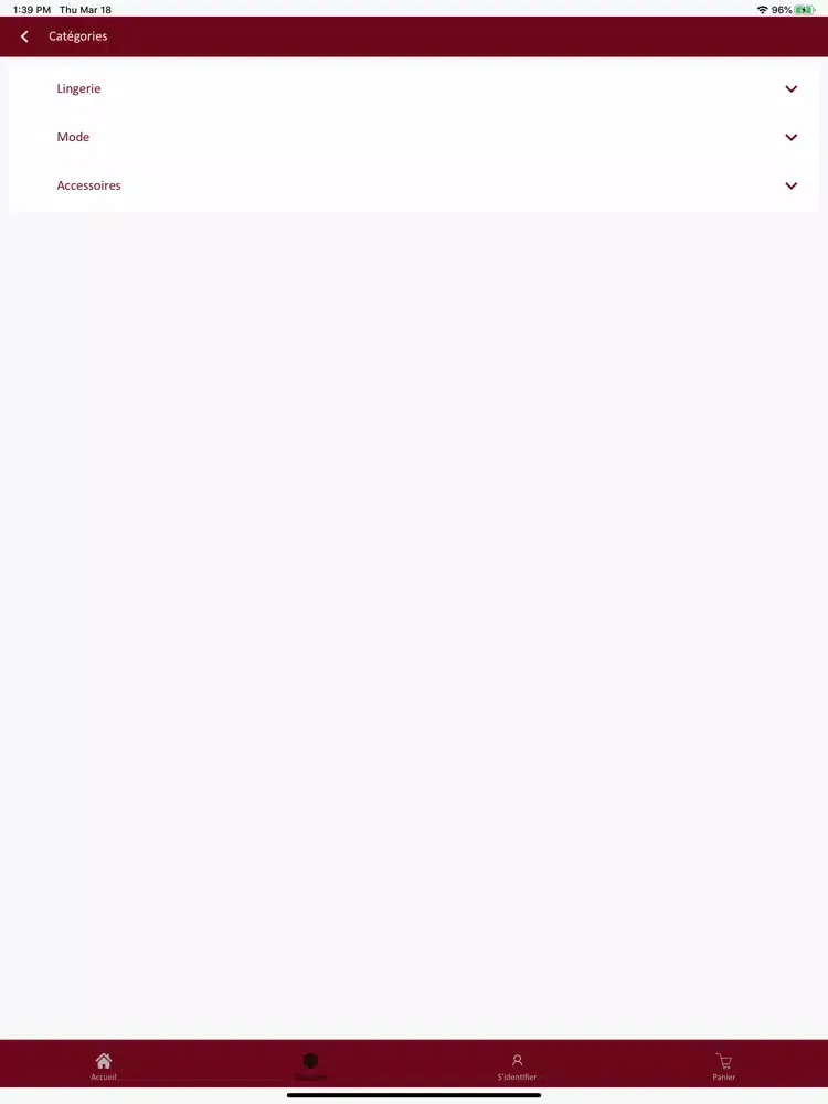 Dessous Prives iPad  Ekran Görüntüleri