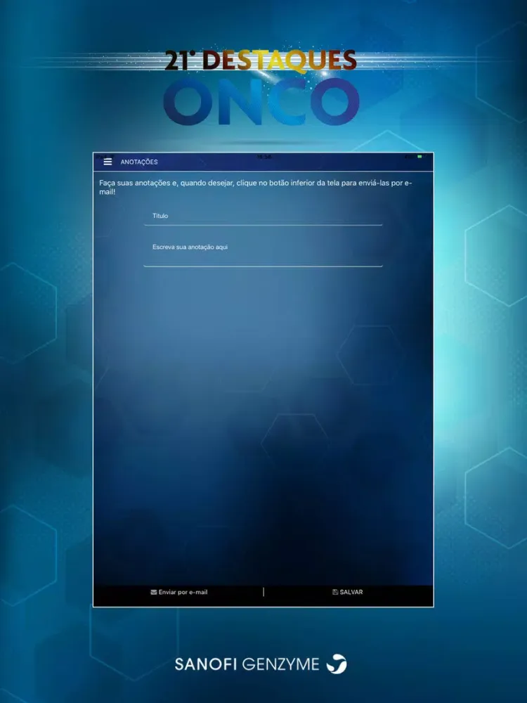 21° Destaques Onco iPad 应用截图