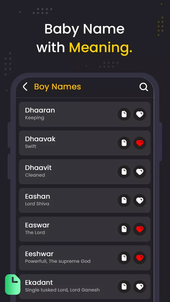 Baby Names - Name with Meaning Ekran Görüntüleri