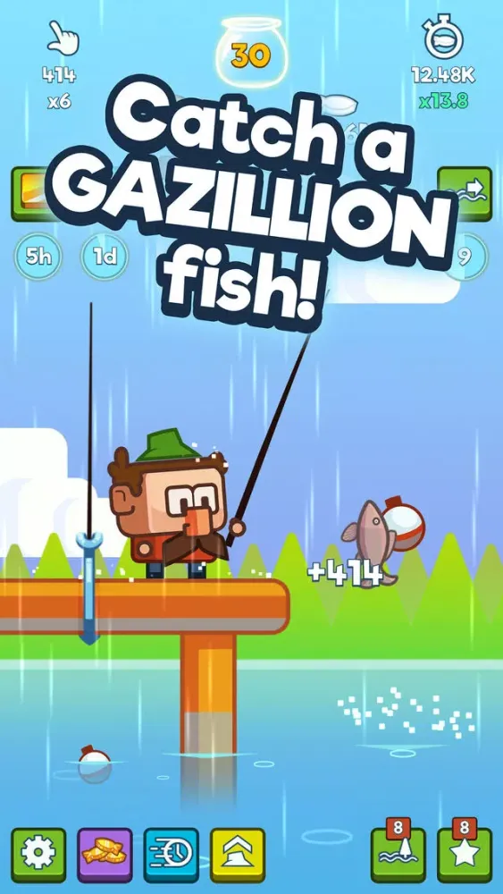 Clickbait: Tap to Fish স্ক্রিনশট