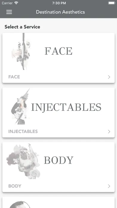 ภาพหน้าจอของ Destination Aesthetics Medical