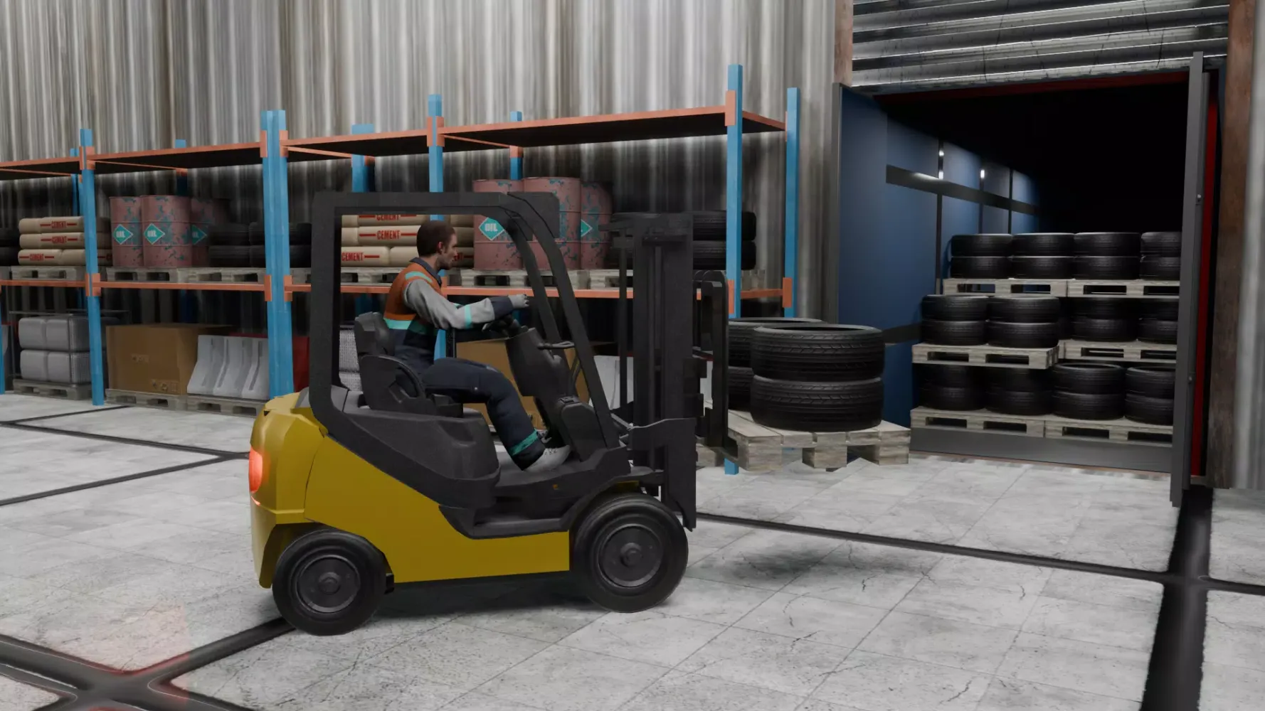 Forklift Simulator スクリーンショット