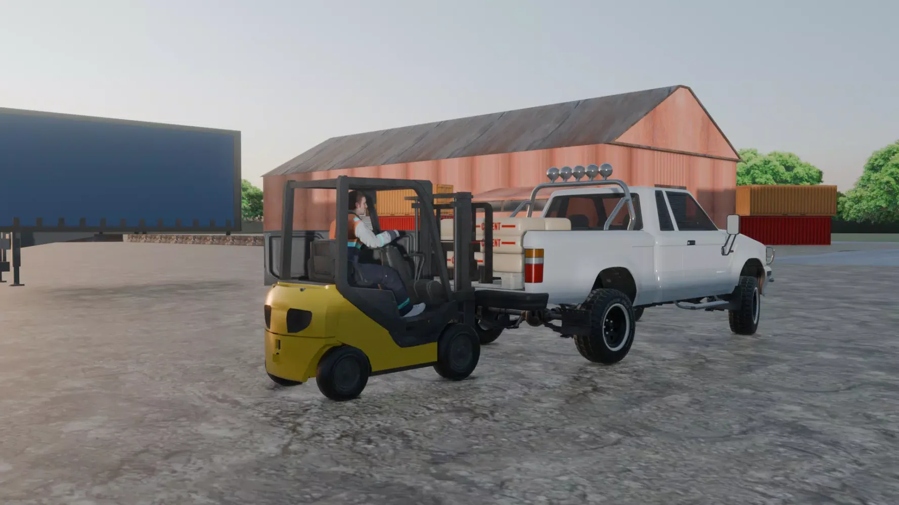 Forklift Simulator スクリーンショット