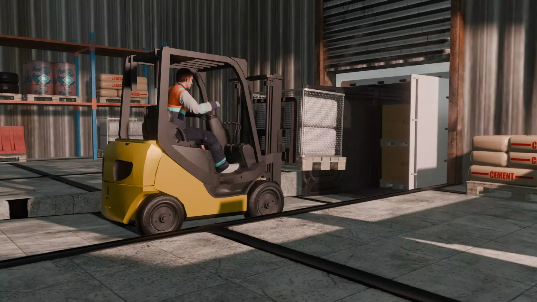 Forklift Simulator スクリーンショット