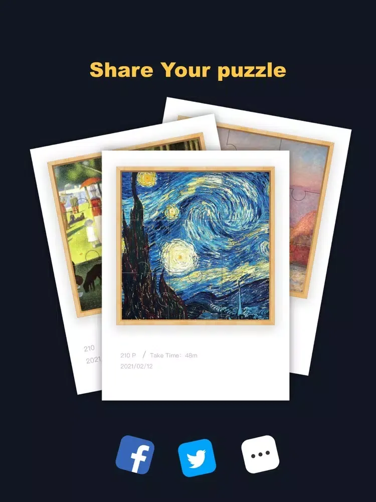 Captures d'écran de Puzzle Game - Interesting play iPad 