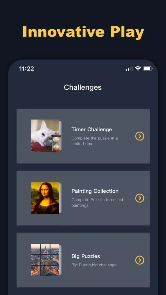 Captures d'écran de Puzzle Game - Interesting play