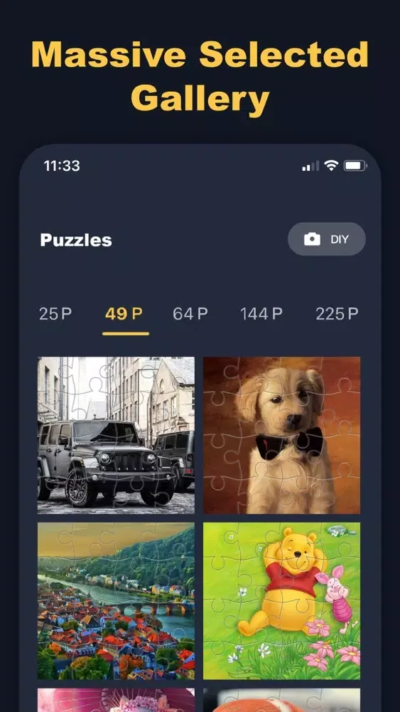 Captures d'écran de Puzzle Game - Interesting play