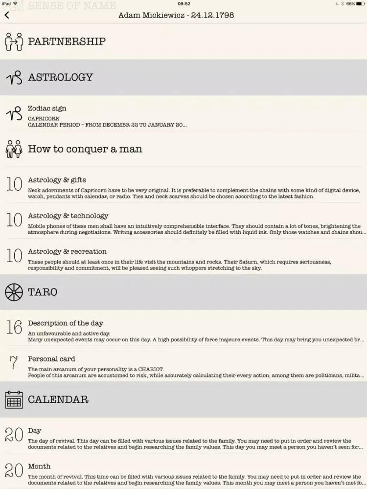 Скриншоты Destiny Map - AstroNumerology iPad 