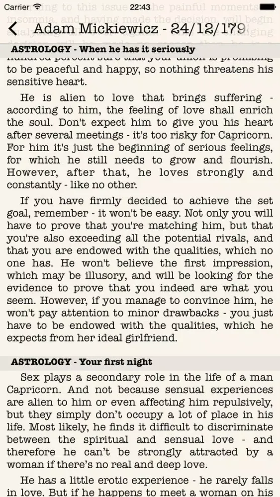 Astrology Map Lite Screenshots