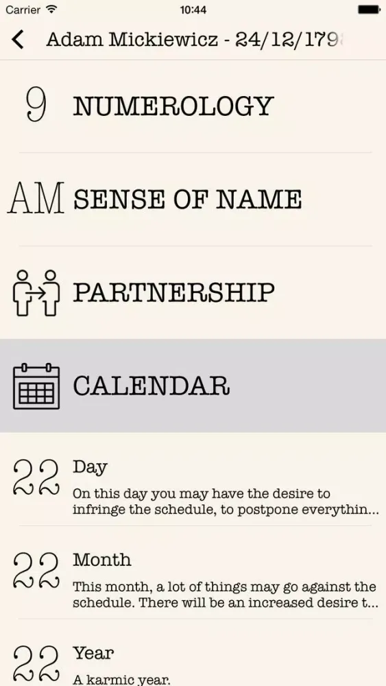 صور Numerology Map