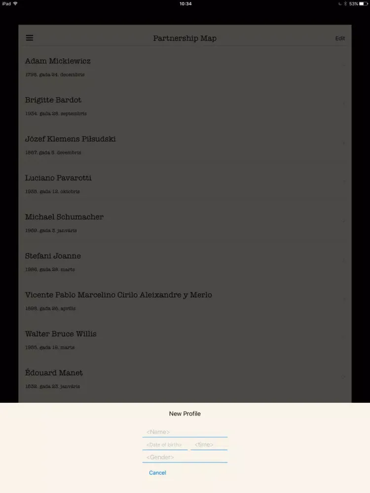 صور Partnership Map Lite iPad 