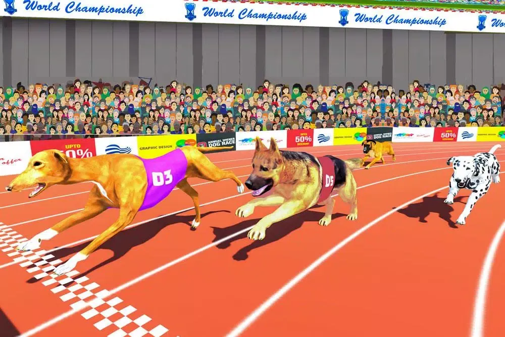 Dog Race Game: Dog Racing 3D スクリーンショット