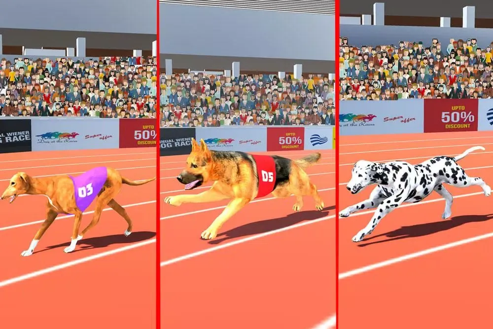 Dog Race Game: Dog Racing 3D スクリーンショット