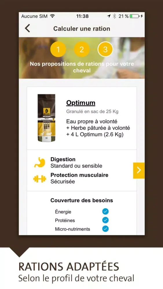 Скриншоты Bien nourrir son cheval - Destrier
