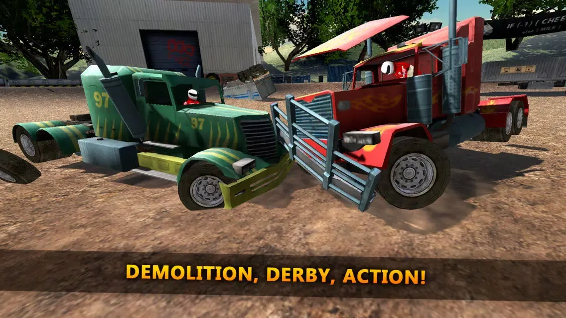 تصاویر 18 Wheeler Truck Crash Derby