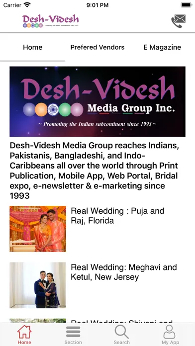 Desh-Videsh Ekran Görüntüleri