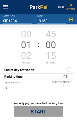Tangkapan layar ParkPal