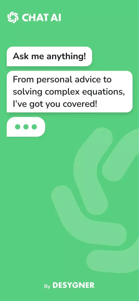 Chat AI. Desygner Screenshots