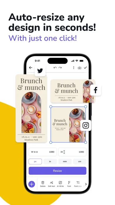 Screenshot di Flyer Maker & Poster Maker