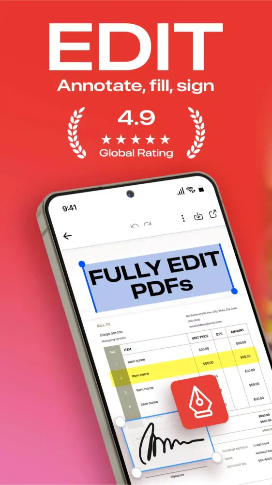 PDF Editor应用截图