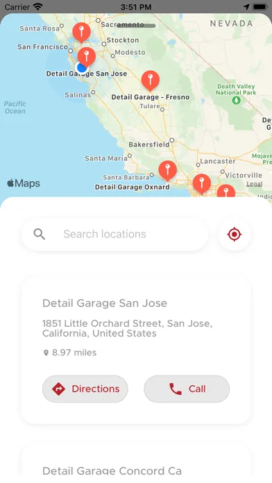 Detail Garage Loyalty Screenshots