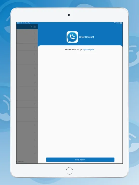 BNet Contact iPad  스크린샷