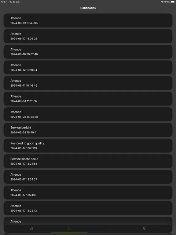 Zrzuty ekranu DETEC DeVision iPad 