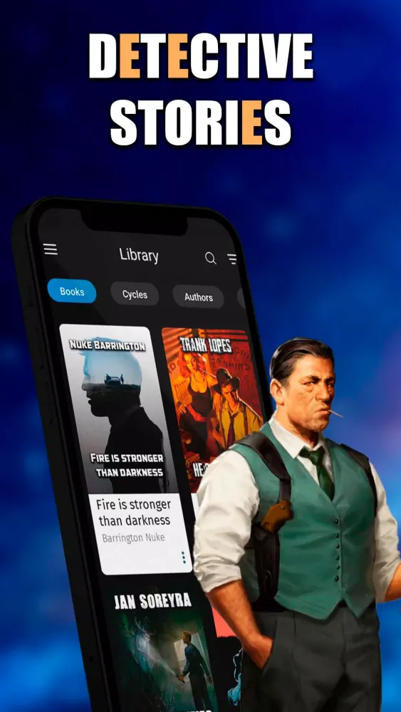 Read books offline: Detectives应用截图