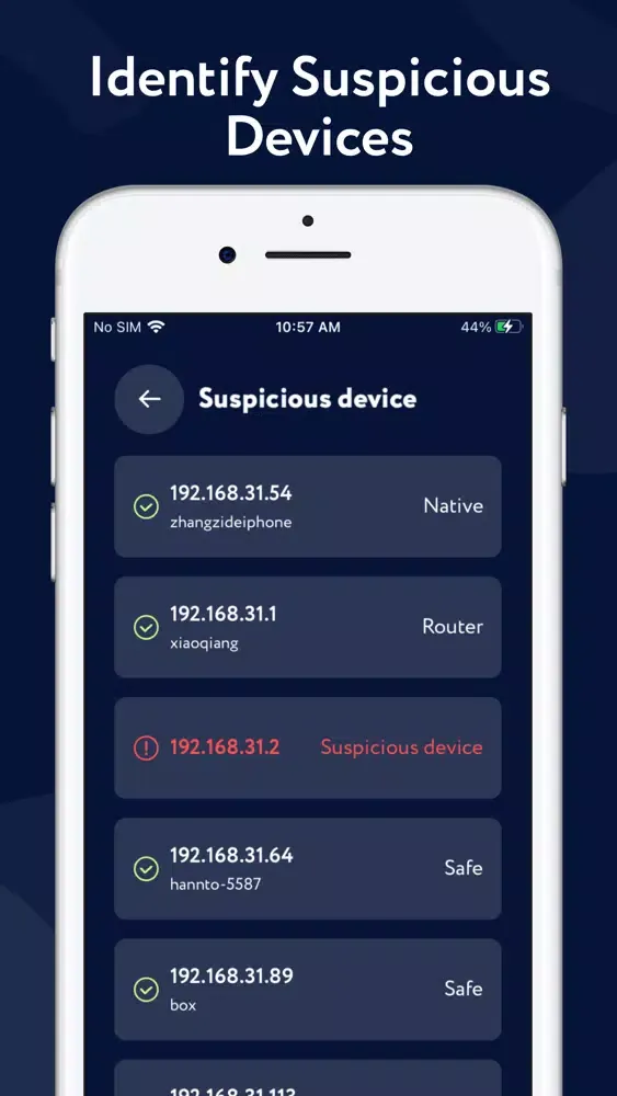 Tangkapan layar No Hidden - Spy Camera Finder