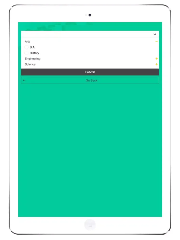 تصاویر SEMS-Enquiry Management System iPad 
