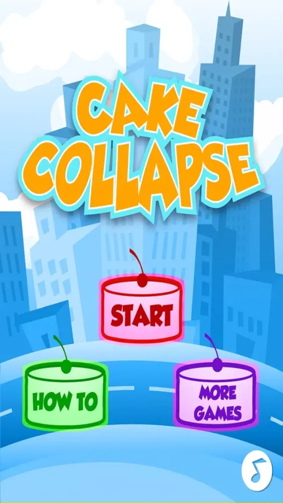 Capturas de pantalla de Cake Collapse - Tower Stacker Strategy Puzzle Game