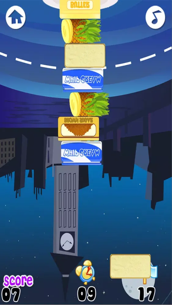 Capturas de pantalla de Cake Collapse - Tower Stacker Strategy Puzzle Game