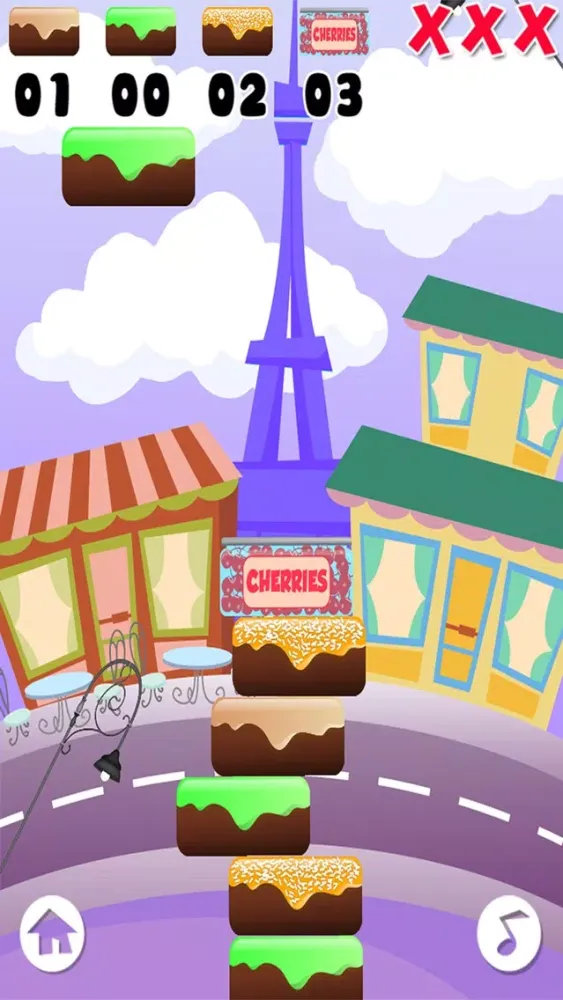 Capturas de pantalla de Cake Collapse - Tower Stacker Strategy Puzzle Game