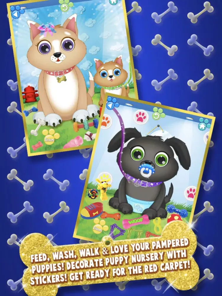 Tangkapan layar Animal Puppy Pet City Newborn Mommy Dog Pregnancy iPad 