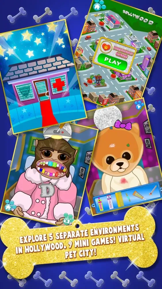Tangkapan layar Animal Puppy Pet City Newborn Mommy Dog Pregnancy