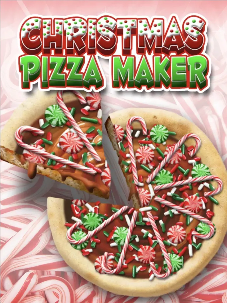 تصاویر Christmas Candy Pizza Maker Dessert Chef Cooking iPad 