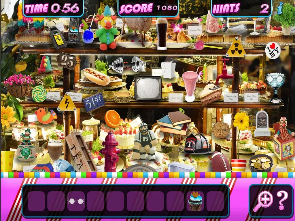 Desserts, Cupcakes & Candy - Hidden Object Spot and Find Objects Photo Differences Cooking Game iPad 应用截图