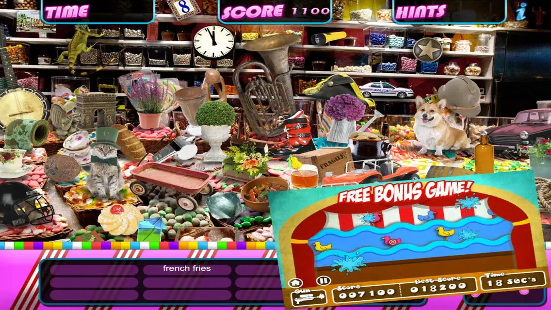 Desserts, Cupcakes & Candy - Hidden Object Spot and Find Objects Photo Differences Cooking Game应用截图