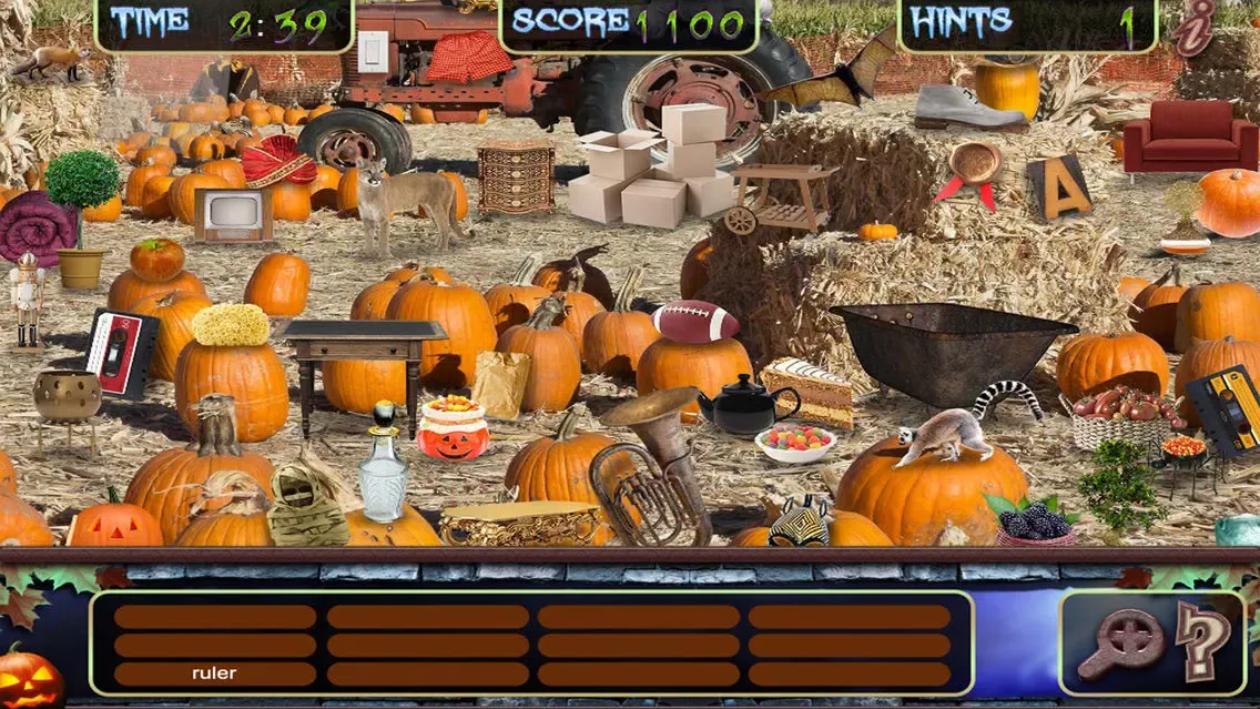 Zrzuty ekranu Haunted Halloween Mystery Hidden Objects - Object Time Puzzle Ghost Games
