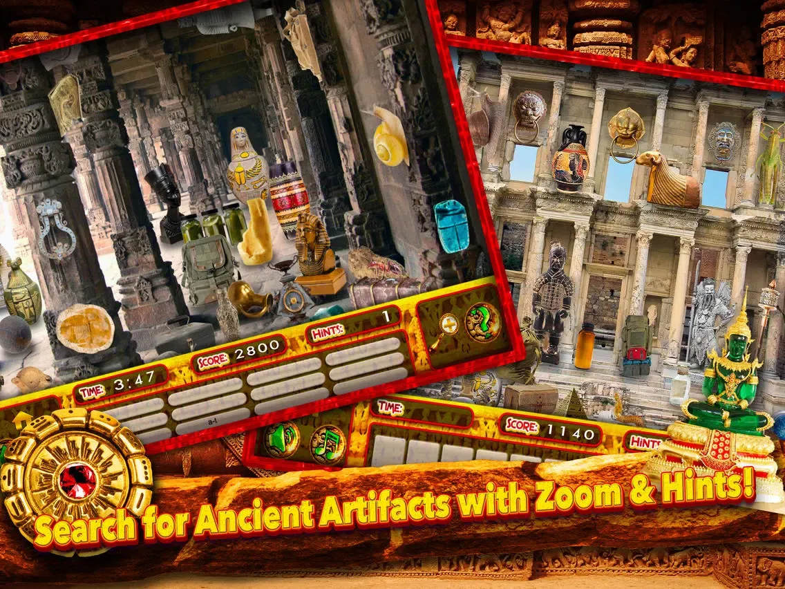 Capturas de pantalla de Hidden Objects Ancient Ruins iPad 