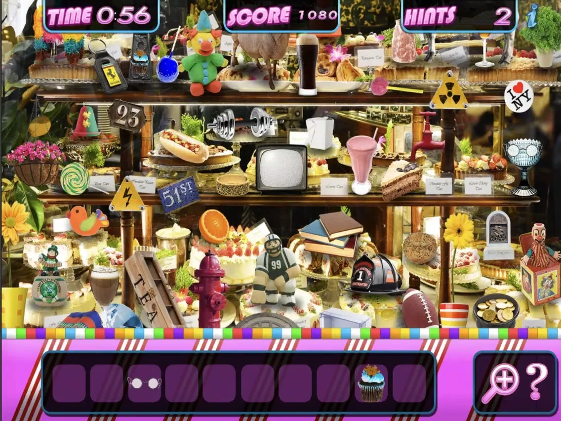 Hidden Objects Desserts & Candy Cupcake Object Pic iPad  স্ক্রিনশট