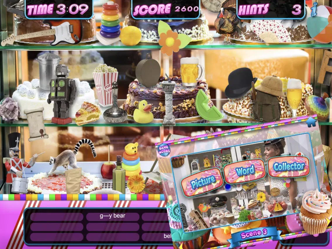 Hidden Objects Desserts & Candy Cupcake Object Pic iPad  স্ক্রিনশট