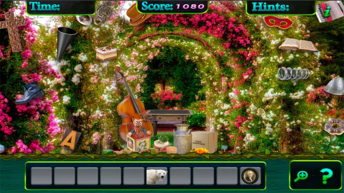 Capturas de tela do Hidden Objects Enchanted Secret Garden Passages