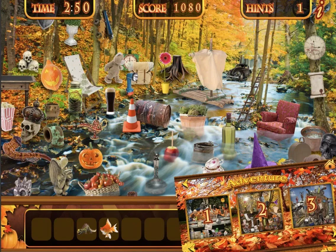 صور Spot & Spy Objects Fall Harvest & Autumn Secrets iPad 