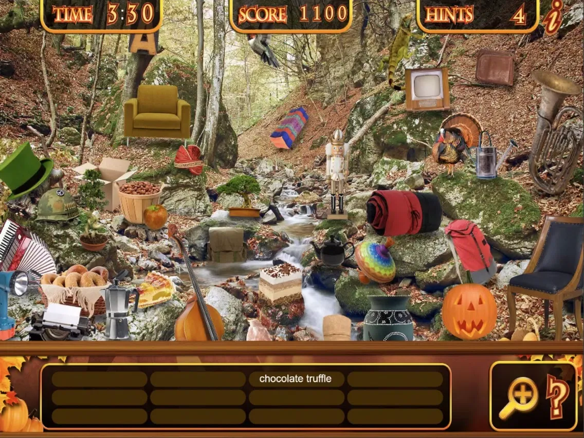 صور Spot & Spy Objects Fall Harvest & Autumn Secrets iPad 
