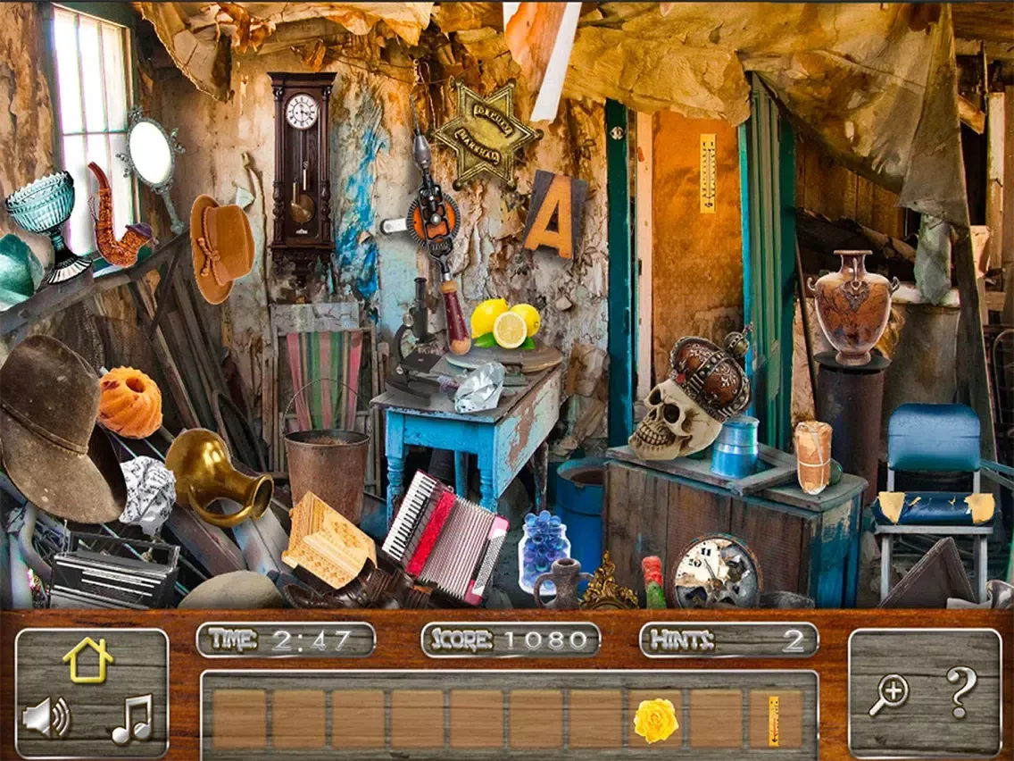 Скриншоты Hidden Objects Haunted Mystery Secret Ghost Towns iPad 