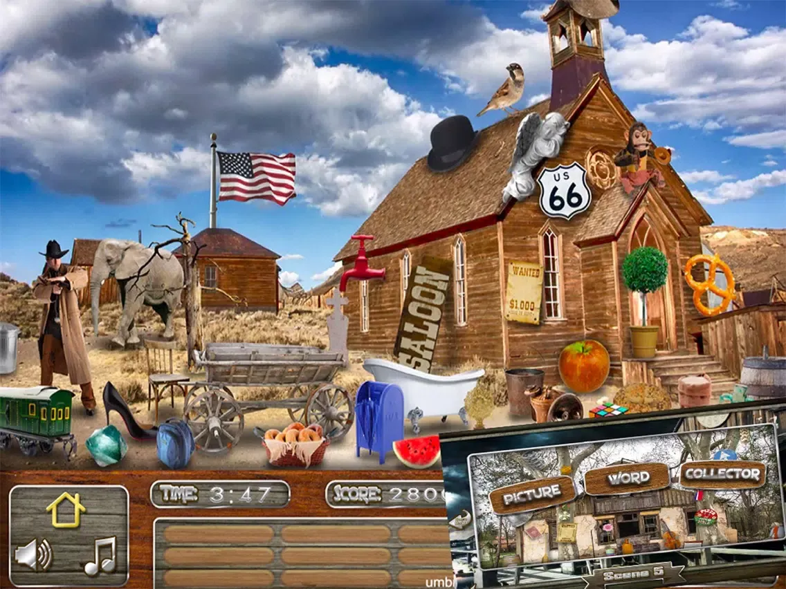 Скриншоты Hidden Objects Haunted Mystery Secret Ghost Towns iPad 
